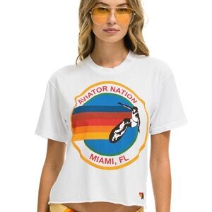 Aviator nation boyfriend tee